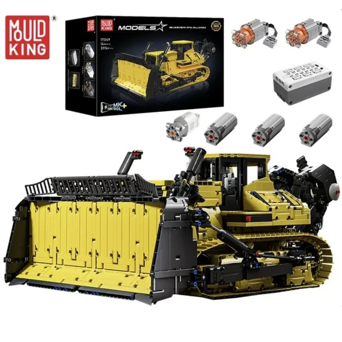 

MOULD KING 17049 Technical RC Car Assembly Truck Model MOC Building Blocks Bricks Puzzle Toys Christmas Gifts For Kids