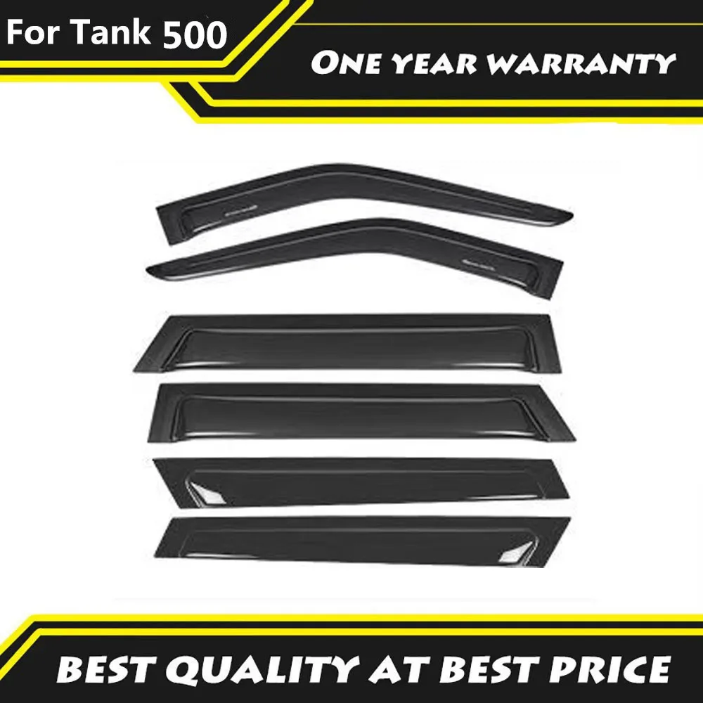 

For Tank 500HI4-T 2024 2025 Rain and Rain Shield Transparent Rain Eyebrow Window Rain Shield Thickened and Widened Accessories