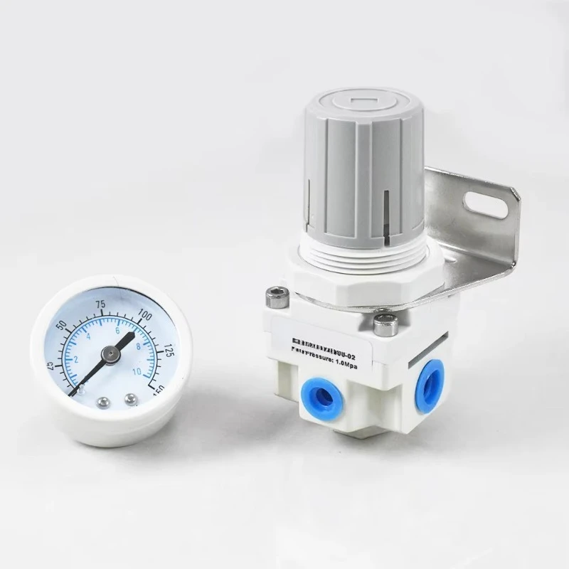 

AR 2000-02 SMC Air Regulator with AR Series Adjustable Air Pressure Regulator