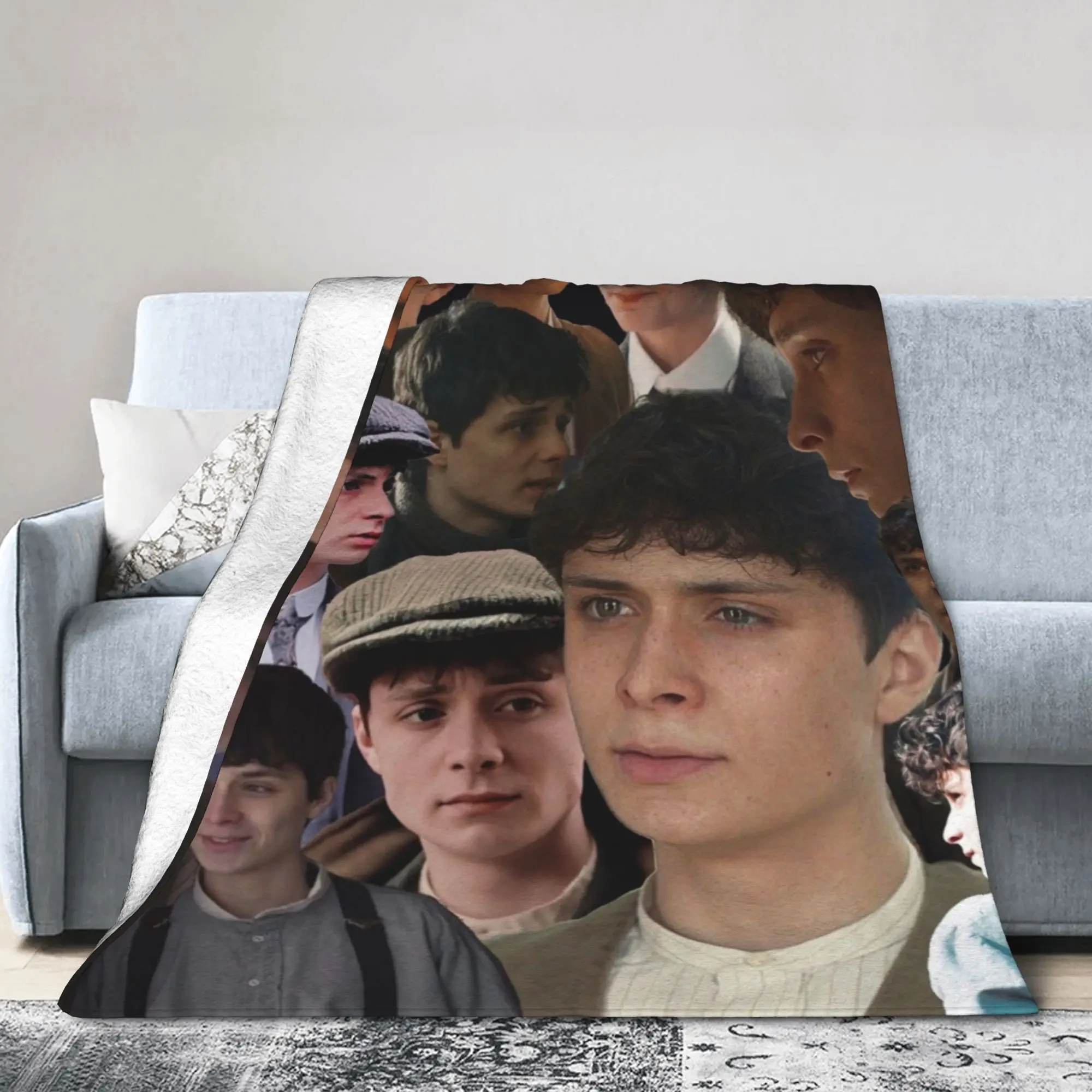 Gilbert Blythe Collage Blanket Velvet  Winter Anne with an E  Multifunction Warm Throw Blankets for Sofa Couch Bedspreads