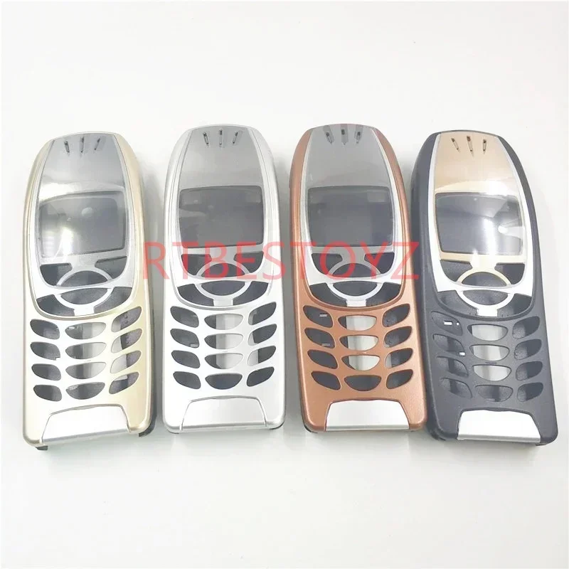 

10Pcs for Nokia 6310i Cover Case Housing 6310 Battery Door Middle Frame Front Bezel Replace Part (NO Keyboard)