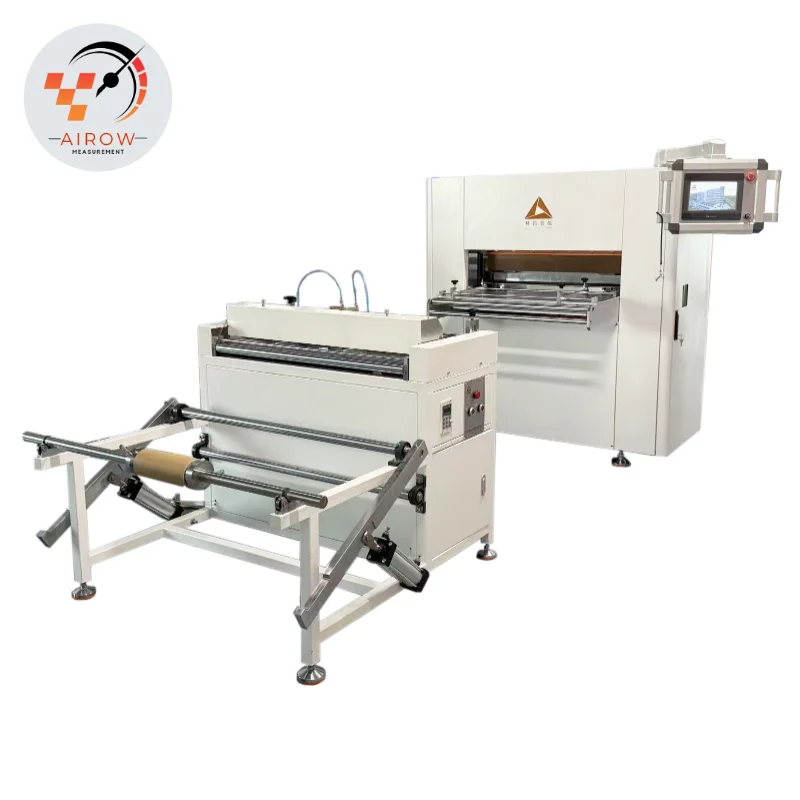 AIROW Automatic High-Speed Paper Folding Machine for Air Purifier Car Air Filter Production Industrial Grade Capacity 1000mm
