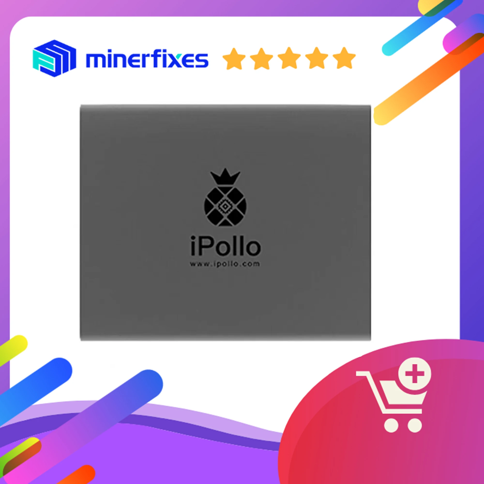 

iPollo V1 Mini SE Plus 400MH/s 6GB ETC Miner 232W With PSU WIFI Connection Asic Miner Ethash Algorithm Good For Home Mining