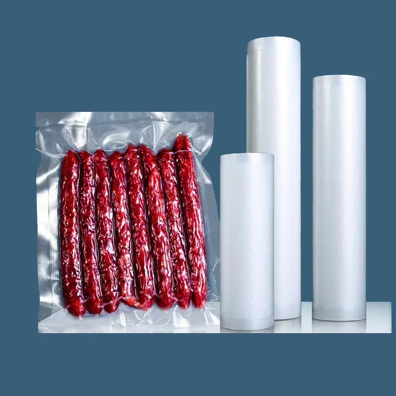 Küche Lebensmittel Vakuumbeutel Aufbewahrungsbeutel für Vakuumiergeräte Vakuumverpackungsrollen
