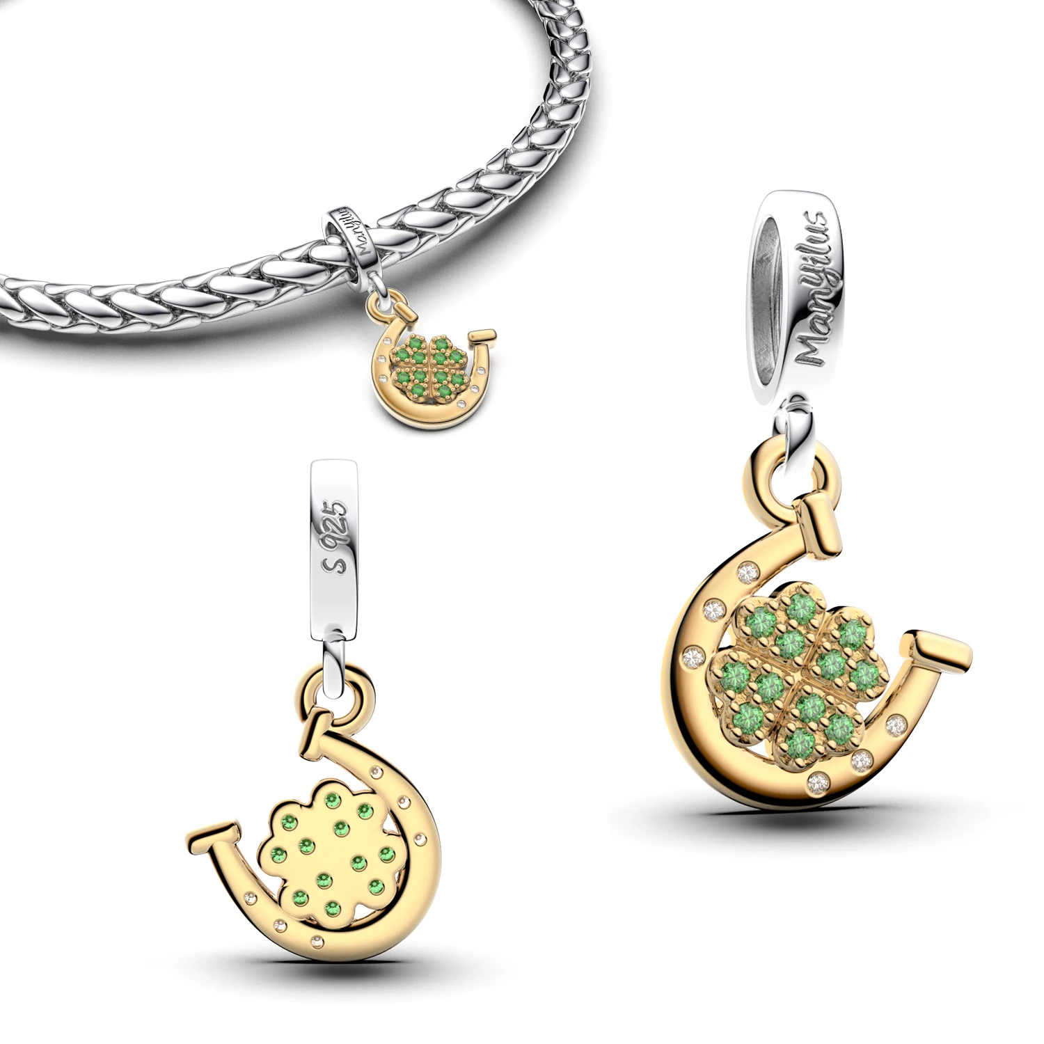 

High Quality Fine Jewelry Silver 925 Jewelry Beads Making Original Bracelets Accessories Earrings Sterling Silver Charms Charm