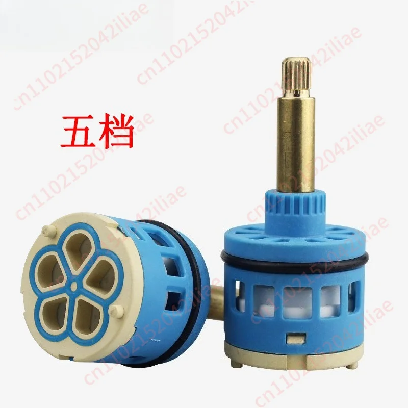 

Wall Mounted Concealed Shower Faucet Diverter Valve Shower Faucet Cartridge 5-hole Water Separator Valve Core