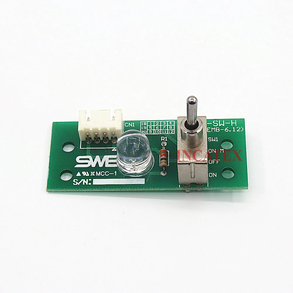 SWF Sunstar قطع غيار ماكينات التطريز نسخة رئيس على إيقاف لوحة توزيع بطاقة 6 إبر 6 ألوان EMB-SW-H REV01 (EMB-6.12) #2