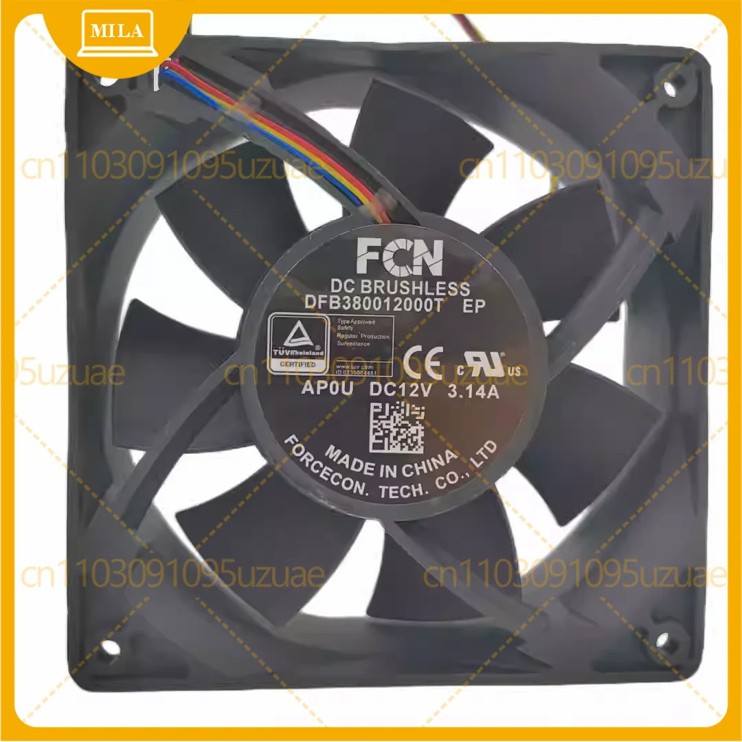 For DFB380012000 T AL0S FCN Fan DC12V 3.14A for Antminer S19 S19pro L7 S17 T17 INNOSILICON Miner A10 A11 T2T
