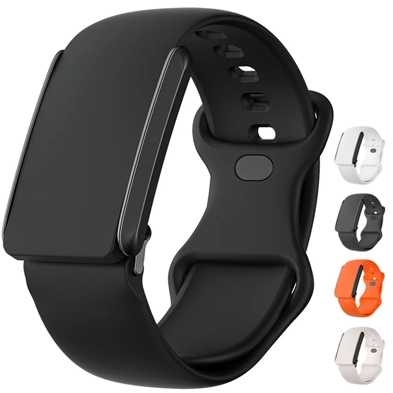 

Silicone Strap for Whoop 4.0 Super Soft Replacement Adjustable Band Compatible with Whoop 4.0 Heart Rate Monitor Women Men