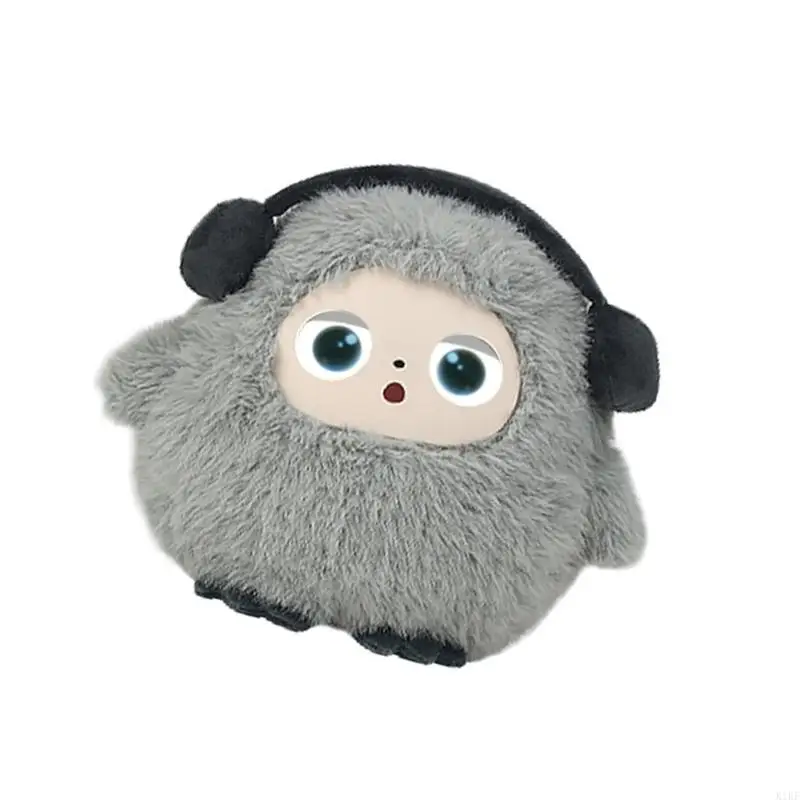 Educational Interactive Plush Toy with Bilingual Learning Game Soothing Sound and Safe for Toddlers Development K1KF