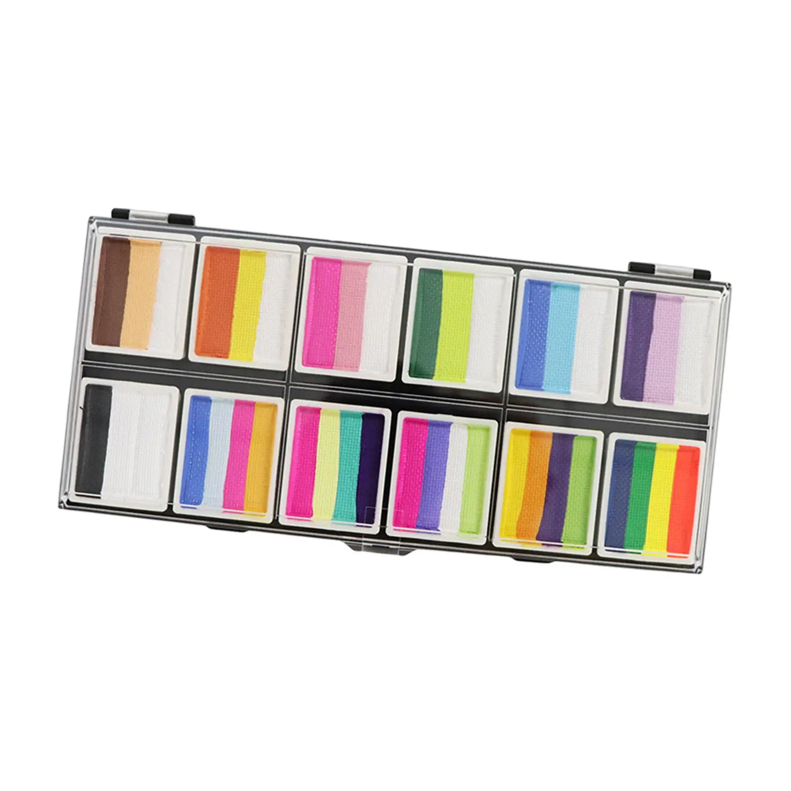 Water Based Face Body Paint Washable Palette Professional Theatrical Makeup for Children Adult Stage