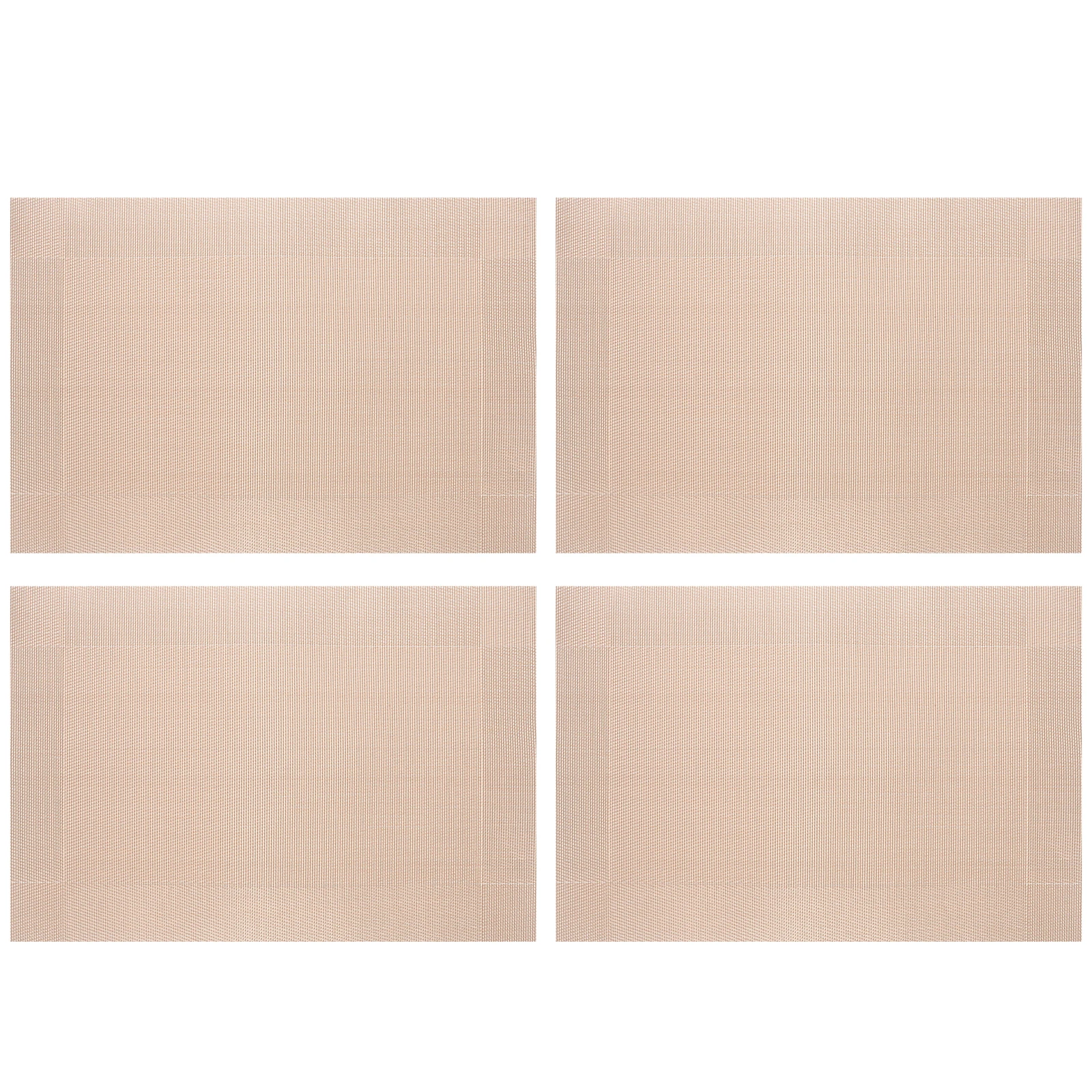 

4pcs Western Style Decorative Place Mat Set Washable Mats Heat Resistant Placemats For Dining Decoration Household Kitchen Table