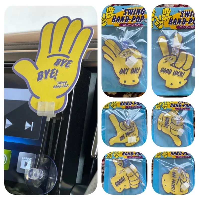 swing hand pop jdm display air freshener (lemon flavor）