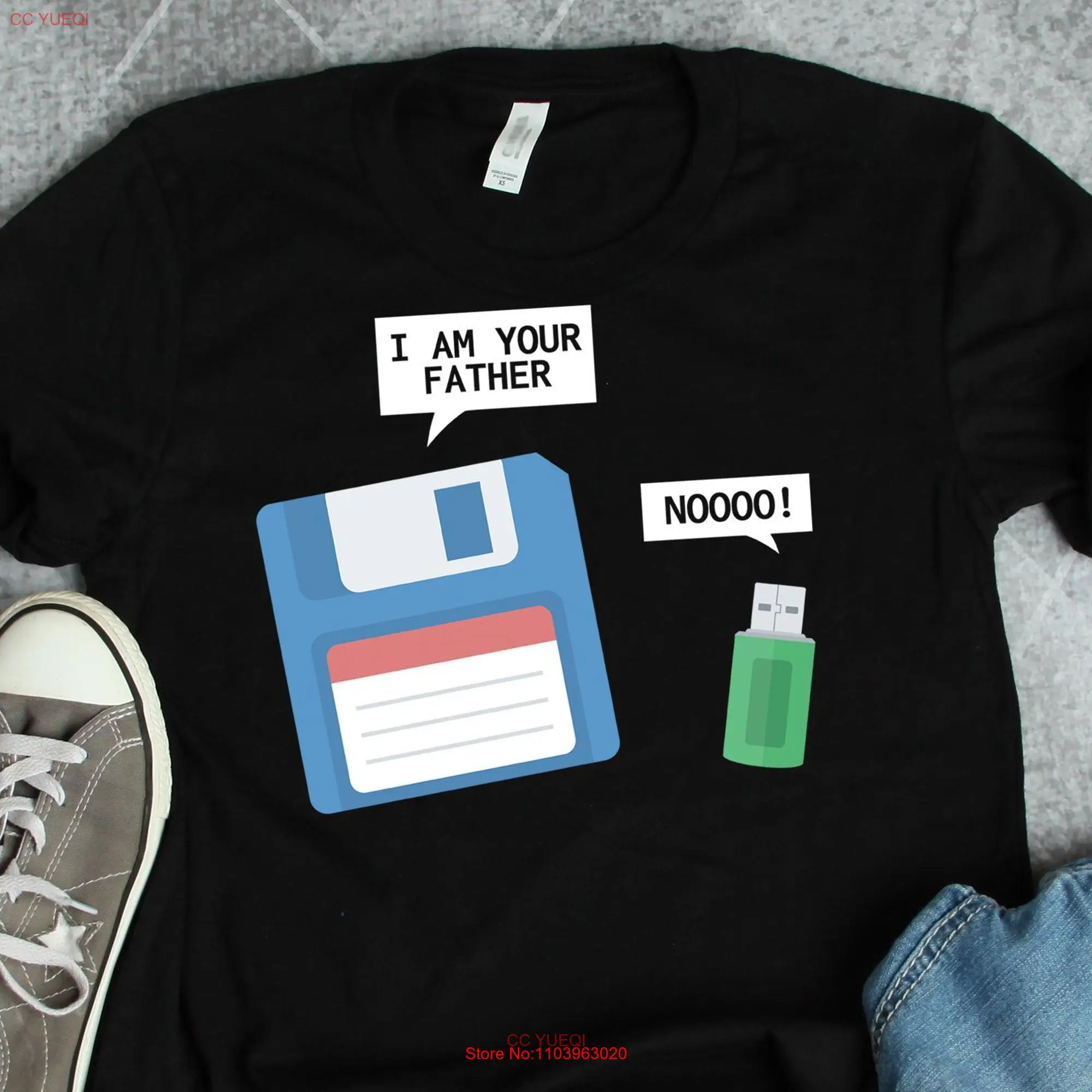 Футболка с принтом флоппи дисков и USB, забавный компьютер, инженер, техника, техника или кодирование, отцу, длинные или Короткие рукава