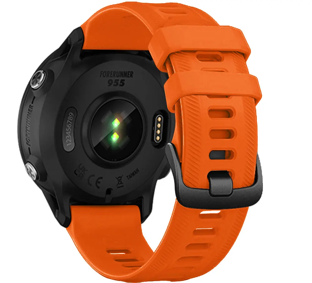 Silikonarmband für Garmin Forerunner 955 745 935 945, Original-Armband, atmungsaktiv, Smartwatch-Armband – Detail 10