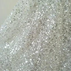 fashion bridal beading lace fabric 130cm width wedding gown dress lace fabric sell by yard