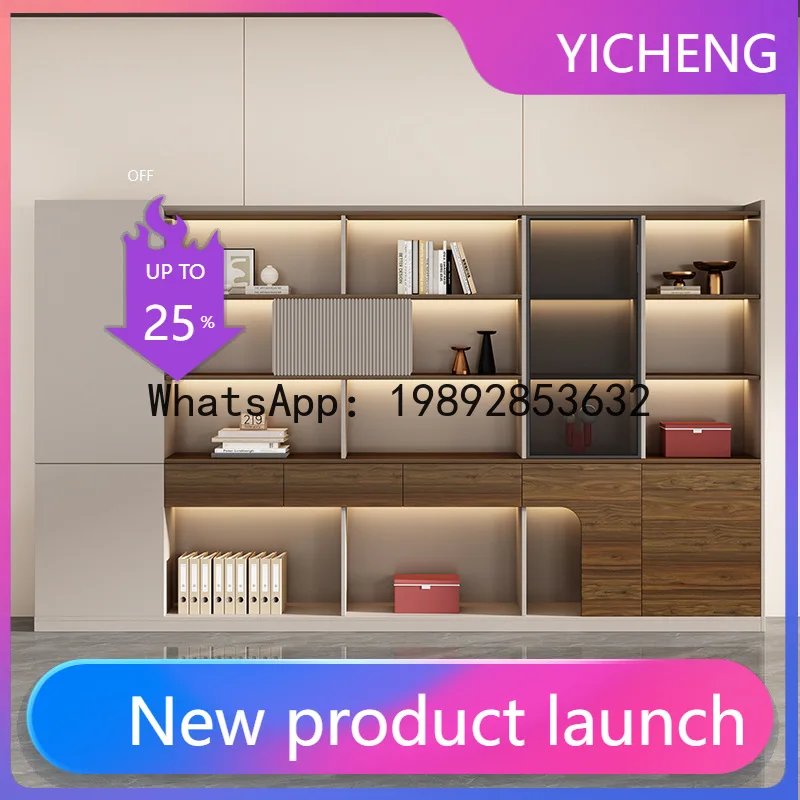 Hys office filing cabinet - wooden document storage, small file cabinet, low cabinet, panel style drawer type