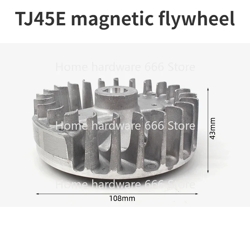 For Kawasaki TJ45E TJ53E Mower Magnetic Flywheel Mower Flywheel Motor Rotor Accessories Magnetic Flywheel