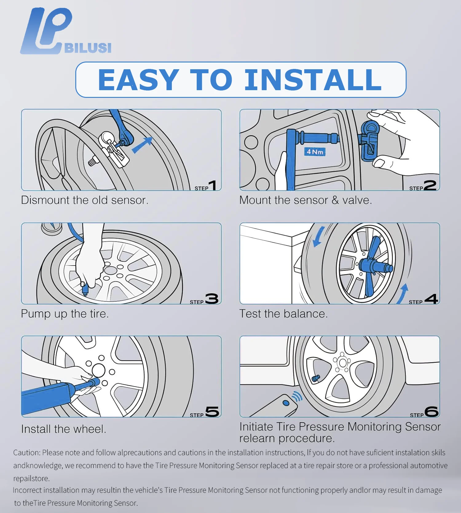 Bilusi 4 قطعة مستشعر ضغط الإطارات 5Q0907275B C 5Q0907275 لأودي سكودا A3 A7 بورش 718 911 كايين فولكس فاجن تيجوان باسات جولف