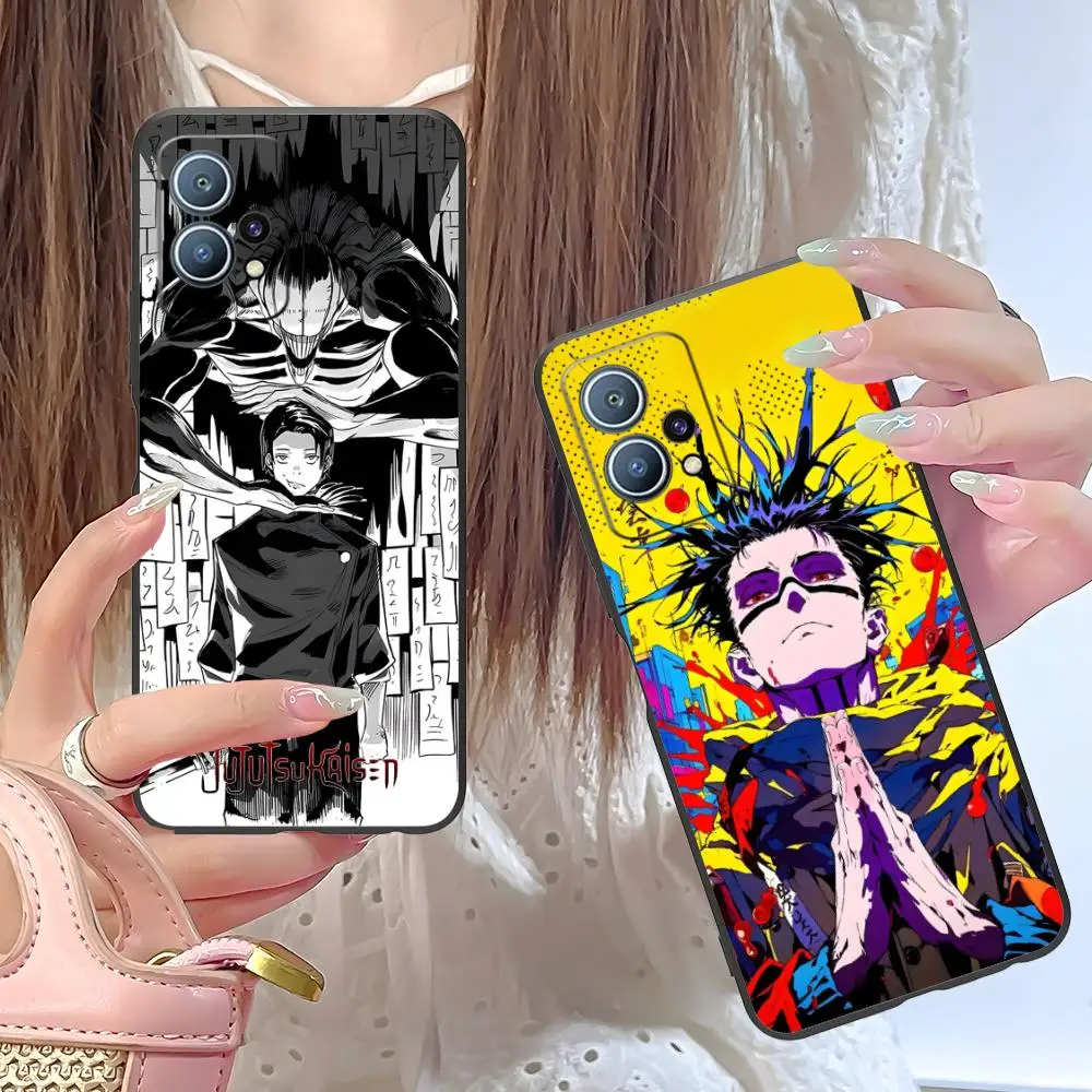 Jujutsu Kaisen Yuta Okkotsu جراب هاتف لهواوي P60 P50 P40 P30 P20 P10 P9 P8 Pro لايت زائد غطاء الطباعة الملونة الفاخرة