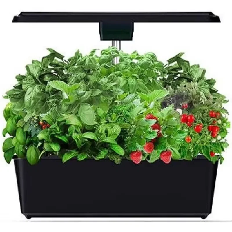 12 grid indoor intelligent hydroponic garden system environmentally friendly full-spectrum LED mini greenhouse electronic