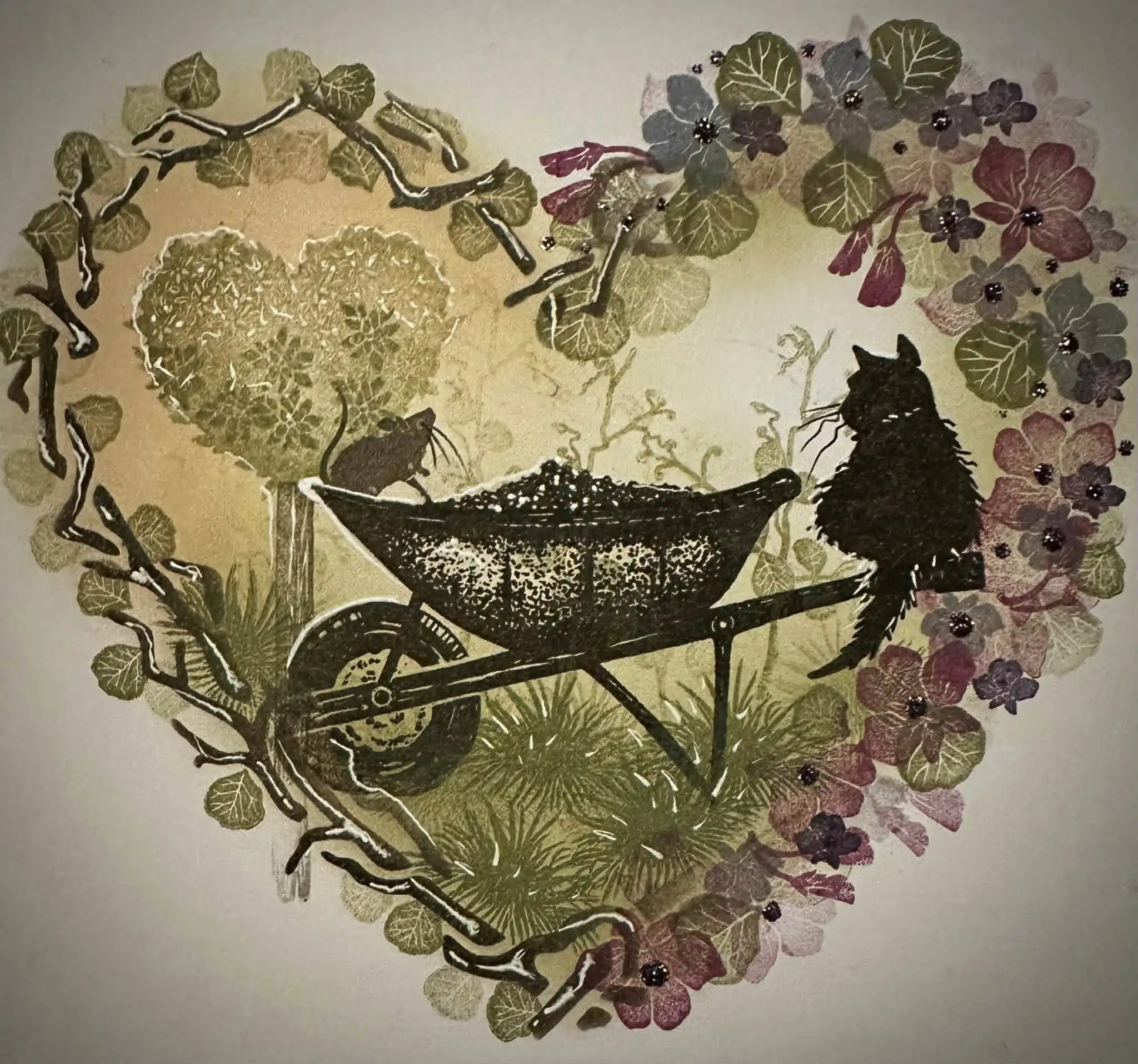 Country Garden Collection Clear Stamps Stencil for DIY Scrapbook Embossed Paper Card Album Craft Template Supplies Decoration