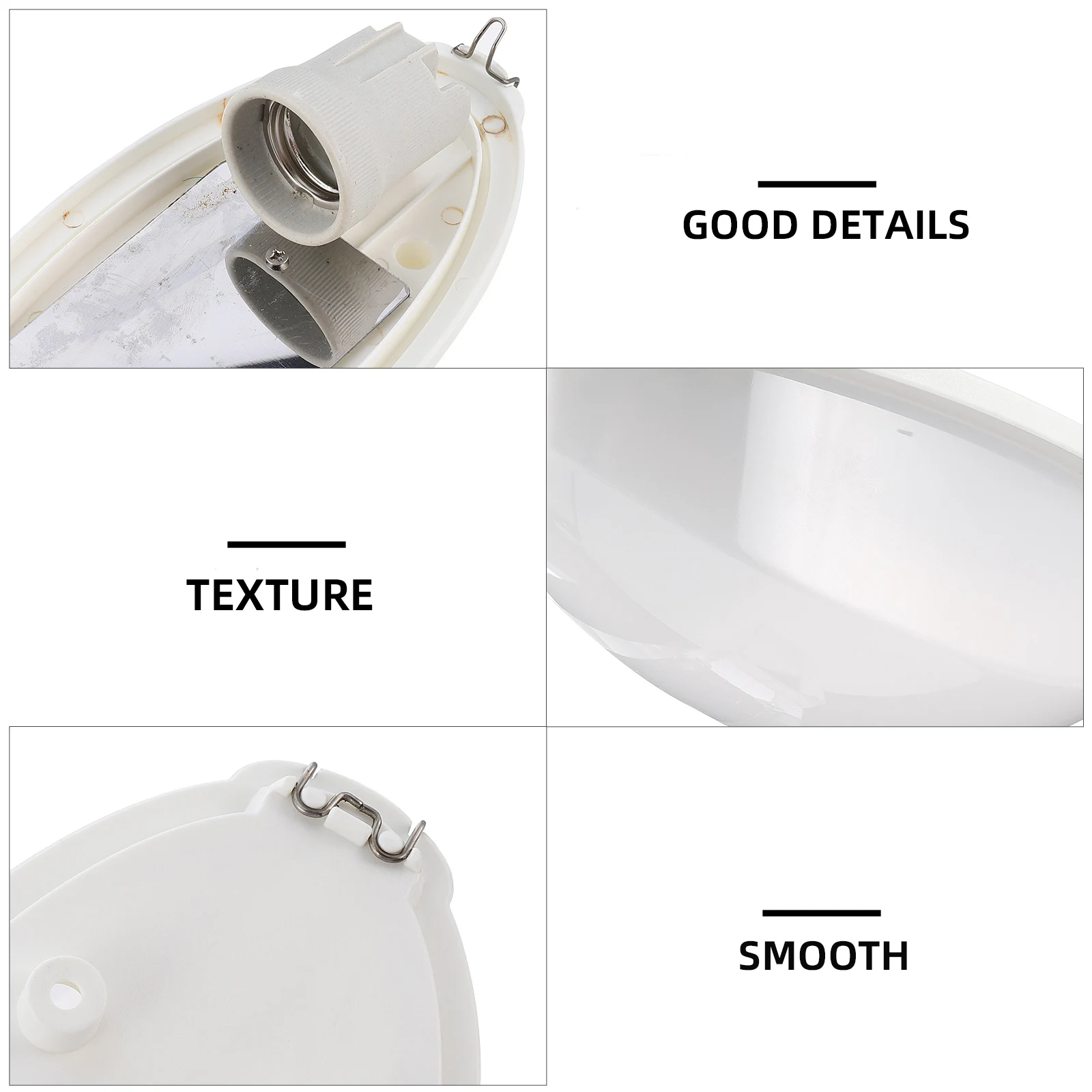 

1Pcs Sauna Room Explosion-Proof Lamp Anti-Fog Thickened Chassis Plastic Sauna Steam Room Lighting Lamp Explosion-Proof Light