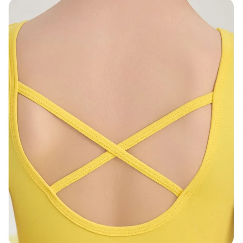 2 peças dança ballet tutu collant bailarina roupa para meninas da criança criss cross top plissado manga fofa 4 camadas saia coreia