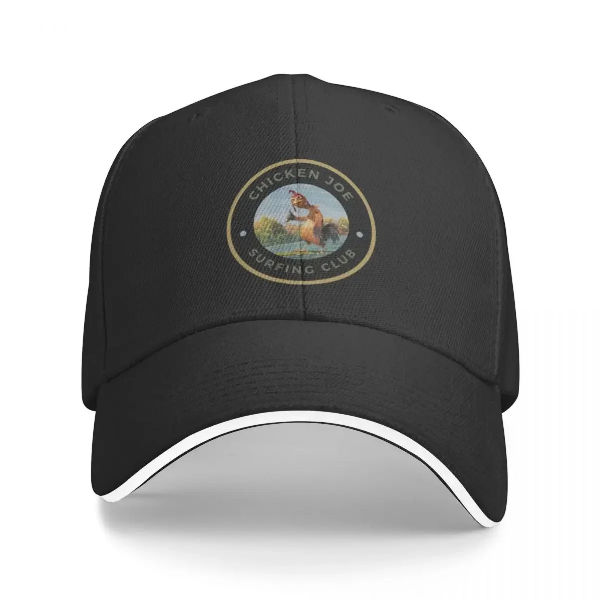 

chicken joe surfing Baseball Cap Hood Snap Back Hat Anime Trucker Hat Caps Women Men's