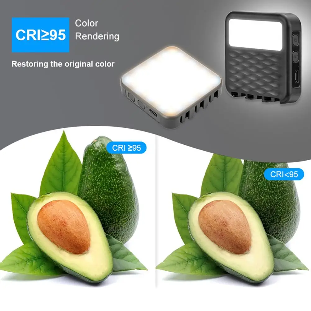 

New 2000 MAh Photo Video Beauty Fill Light Five Colours Mini Portable Light Playing Mobile Light Brightening Phone Double-s P9S5