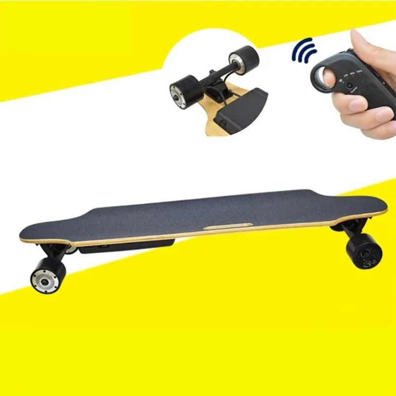 2019 New Product Outdoor Sports 4 Wheels Mini Electric Skate Board Cheap Price  Mini Electric Skateboard