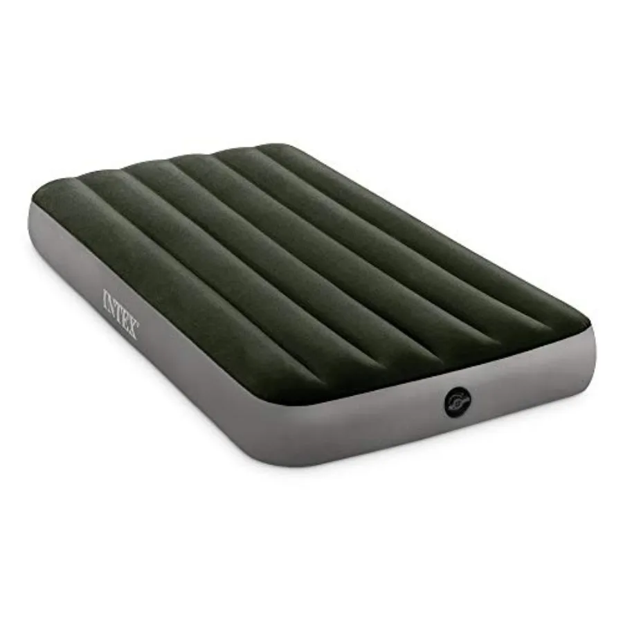 

64777E Dura-Beam Standard Prestige Air Mattress: Fiber-Tech - Size - Hand-Held Battery Pump - 10in Bed Height - 300lb Weight Ca
