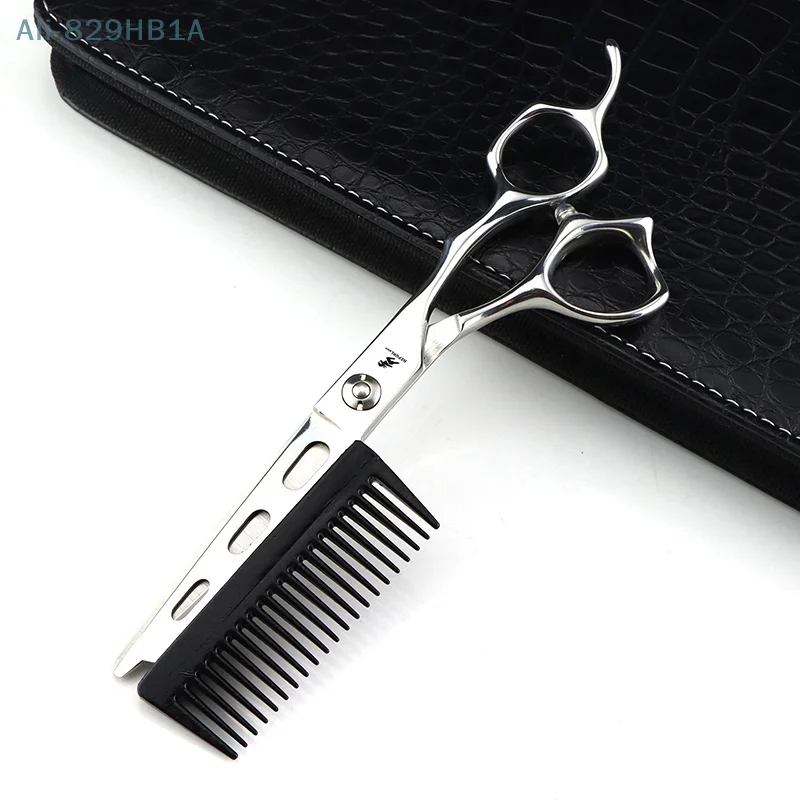 

Professional 2 In 1 Hair Scissors With Comb Haircut Barber Hair Cutting Shears Hairdresser Scissors