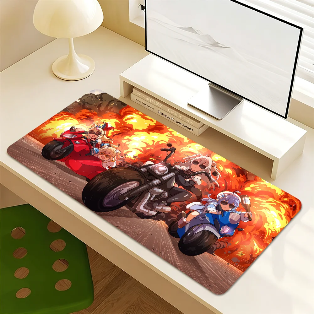 Momosuzu Nene Mouse Pad Non-slip Thickened MousePad Student Cushion Large Writing Gaming Lockedge Office