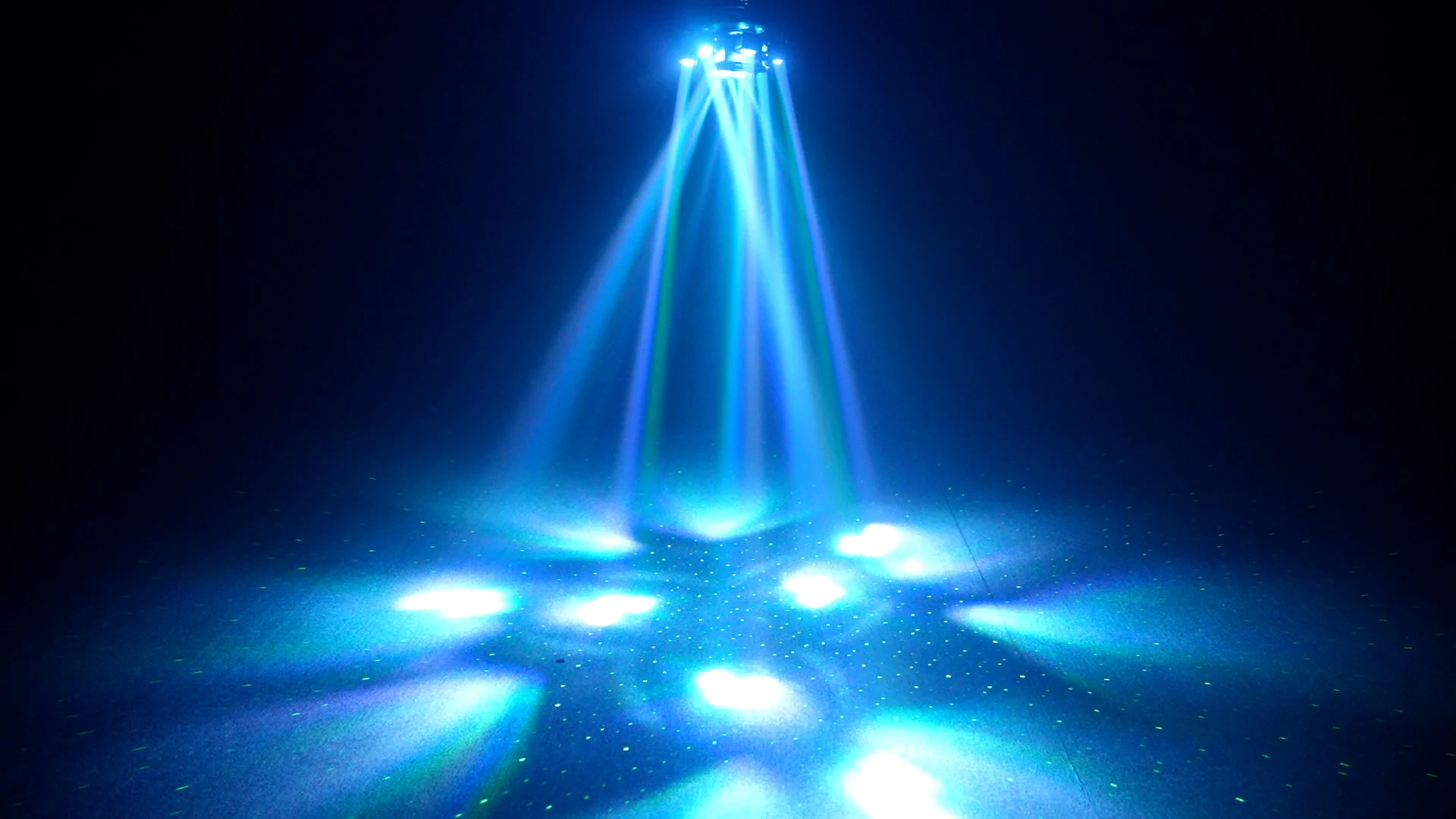 Fernbedienbare Moving-Head-Lichtanlage mit 6 Armen, RGBW-Beam, Strobe, Laser, DMX512-Bühnenbeleuchtung für DJ, Disco, KTV – Detail 14