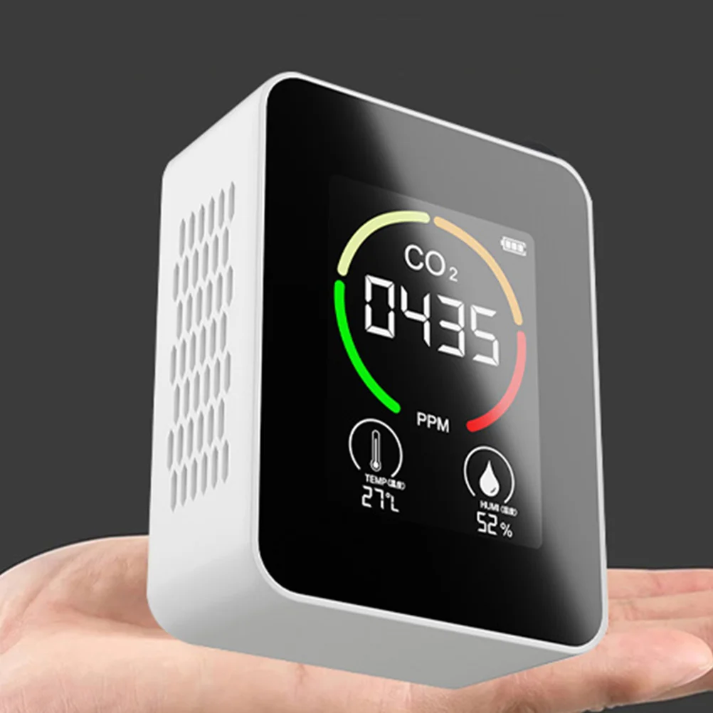 

Air Quality Monitor CO2 Gas Tester Temperature Humidity Meter Continuous Monitoring Professional Design Agricultural