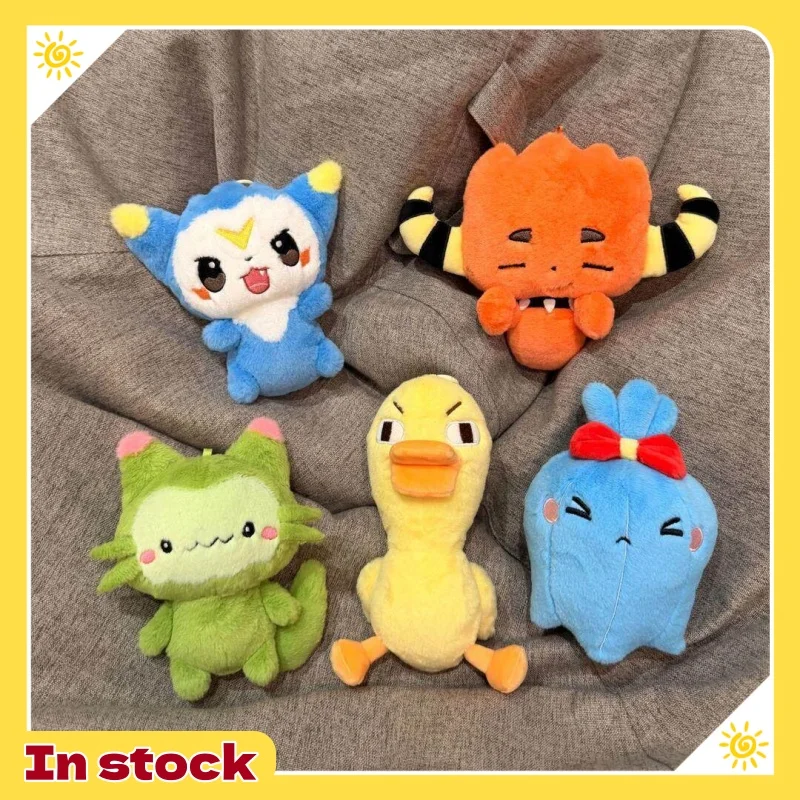 

Roco Kingdom Plush Keychain Pendant Dimo Yajiji Cute Cartoon Stuffed Toy Bag Decoration Gift For Anime Fans Adult Collectors