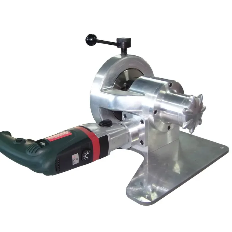 for SD-4.5 Portable Stainless Steel Pipe End Face Square Noodle Machine 0.25 Inch to 4.5 Inch