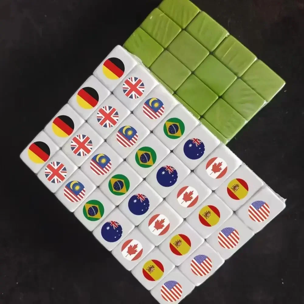 64 + 1 شاطئ البحر الهروب جونغ كتل Tiktok 64 قطعة جونغ شاطئ البحر الهروب بلاط لعبة نمط العلم الكرة معركة تشي الشطرنج اللعب #2