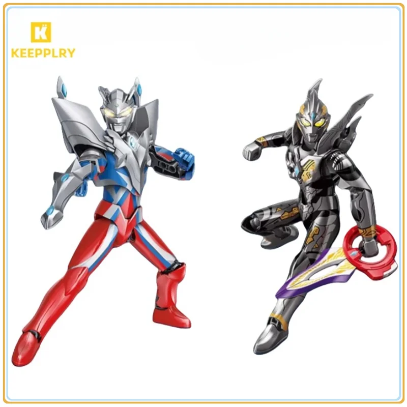 

Keeppley Building Blocks Ultraman Super Hero Glare Mecha Ultraman Zero Splicing Model Ornaments Movable Doll Toy Gift