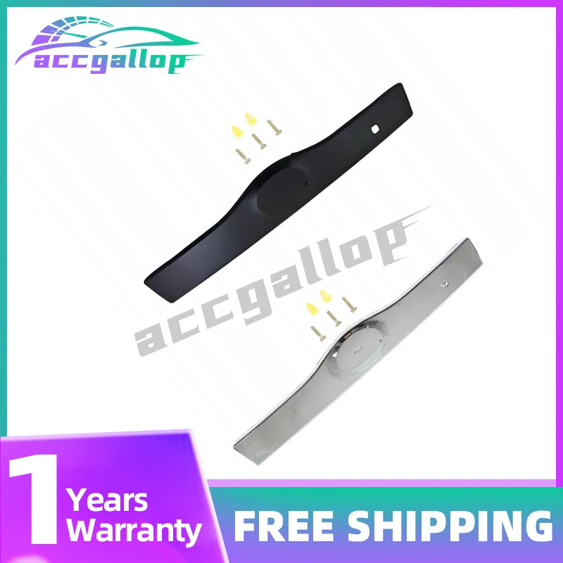 

Накладка на заднюю дверь багажника автомобиля, декоративная ручка для Toyota Prius 2004 2005 2006 2007 2008 2009, ярко-черные хромированные аксессуары