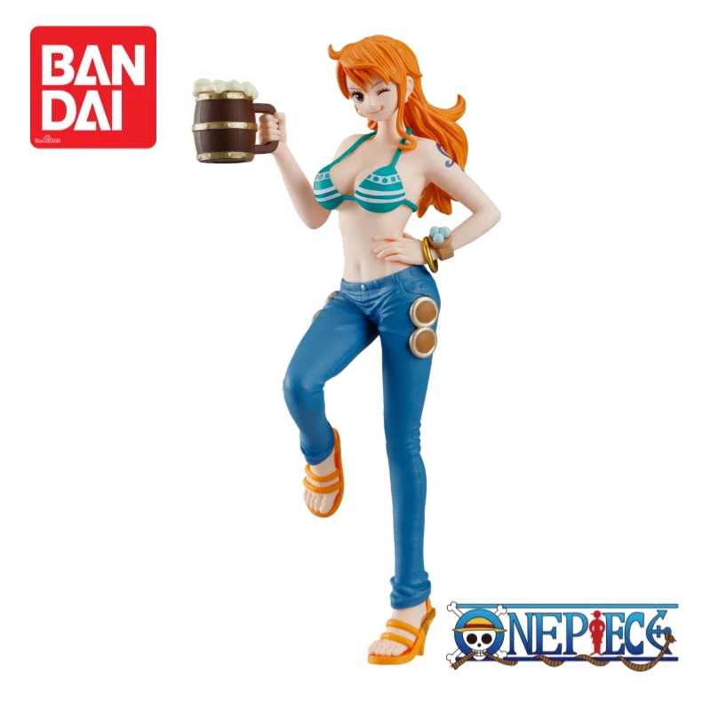 

Bandai Banpresto One Piece В наличии Фигурка Нами Оригинальная модель Украшения Фигурка 100% Подлинная ограниченная серия Товары в стиле аниме