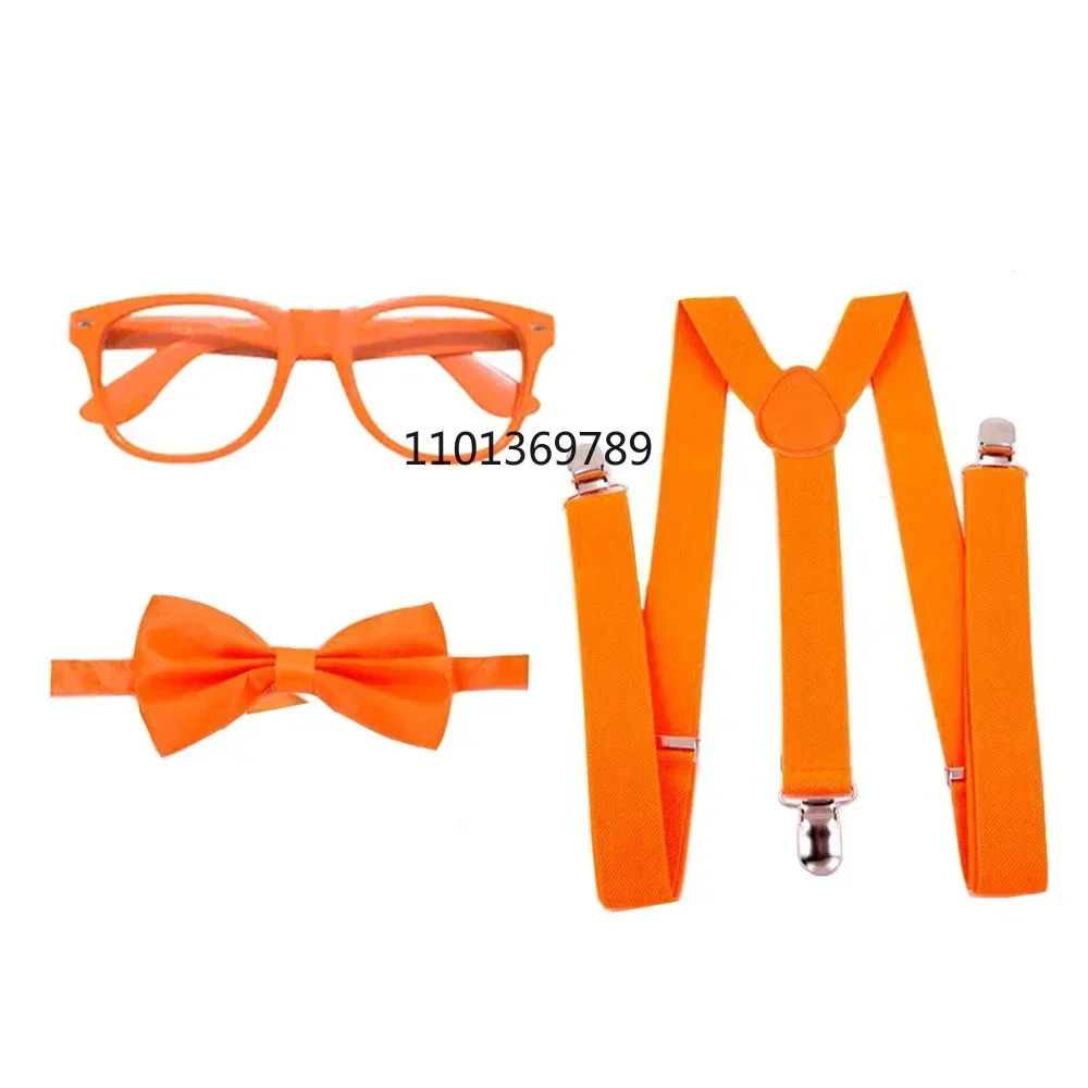 

Party Dress Up Toddler Disguise English Engineer Cosplay Costume for Kids Orange Straps House Kit Set Educational Accessories