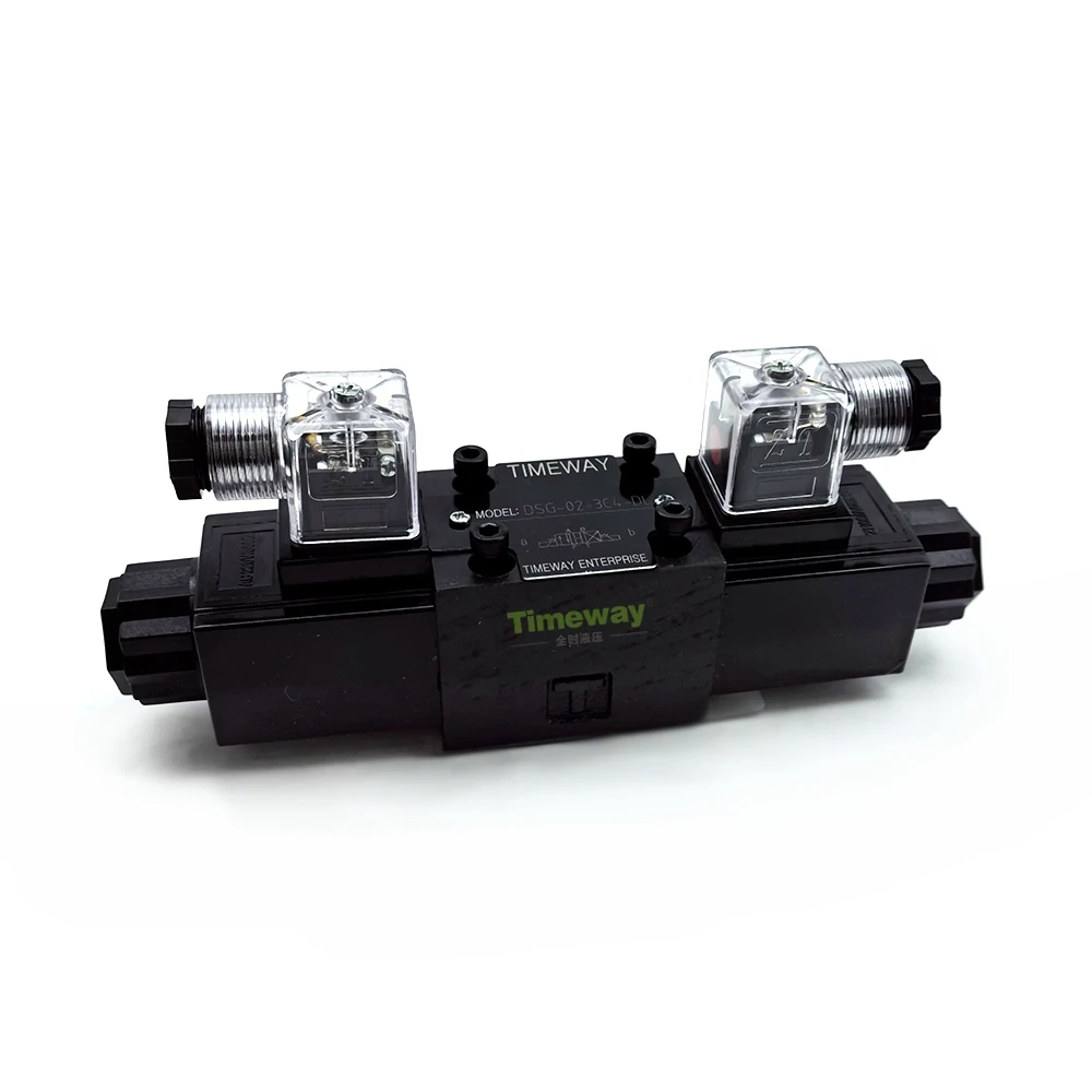 DSG-02 Hydraulic Solenoid Operated Directional Control Valve DSG-02-3C4-DL Magnetic Valve DC24V AC220V