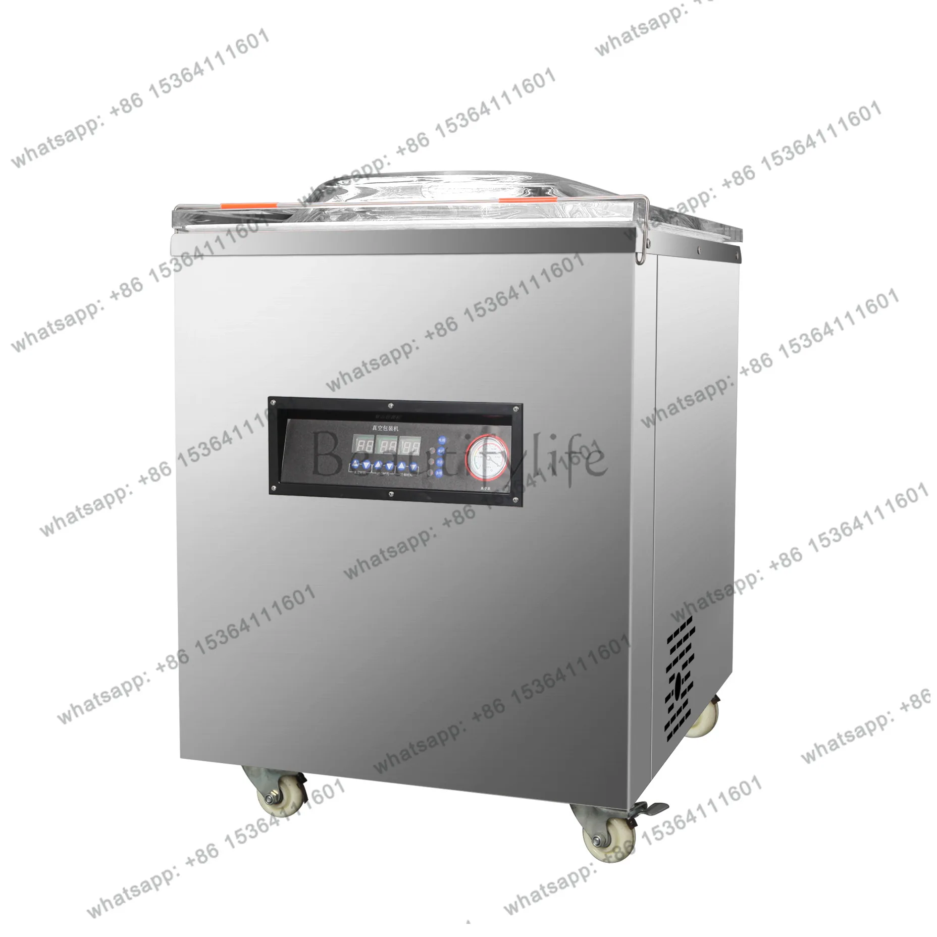 Commercial large vacuum machine Automatic wet and dry cooked food evacuation machine Seal food