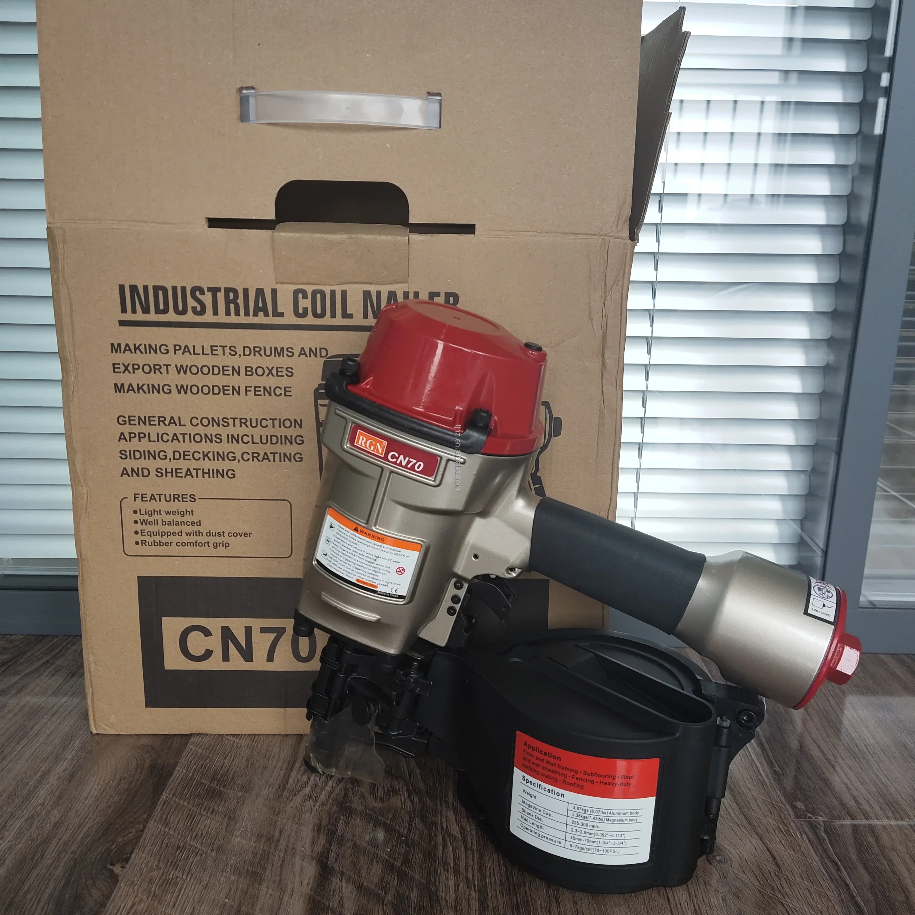 CN70 Rolspijkermachine voor houten pallet