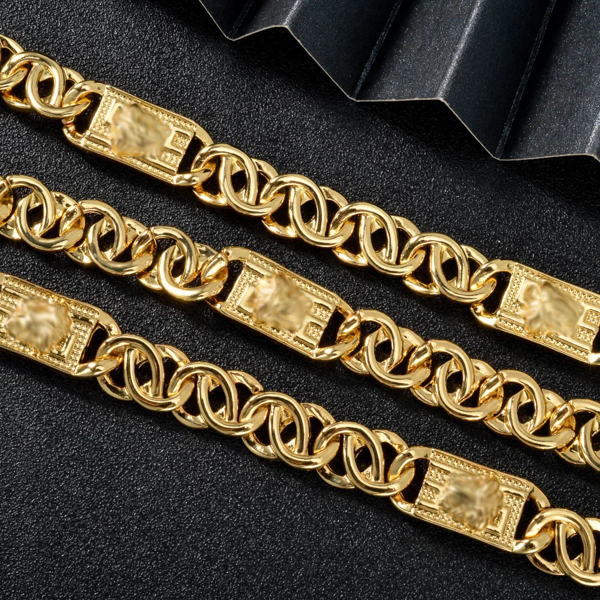ZEADear Fashion Jewelry Sets Trendy Necklace Men Bracelet Women Gold Color Chains Italian Links Male Female Party Birthday Gift