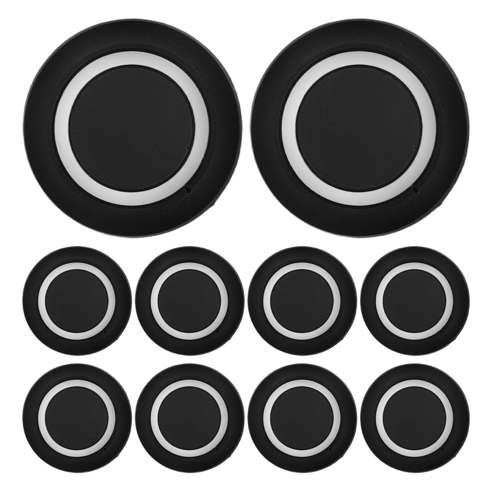 10Pcs Car Door Edge Guards Rubber Anti-Collision Protector Universal Fit Scratch Prevention Car Bumper Guard Strip