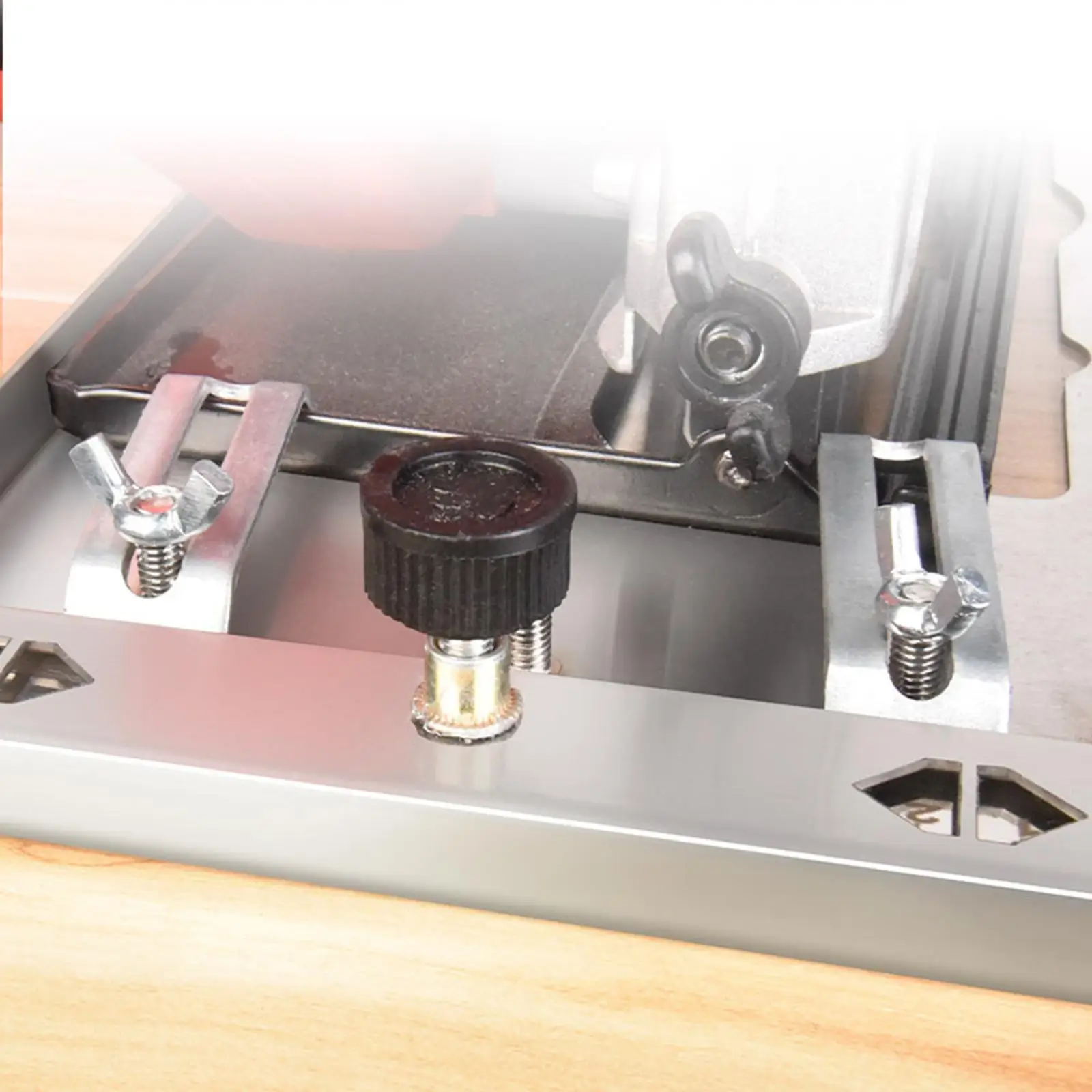 Woodworking Edge Guide Positioning Tool Portable Tool Rack for Trimmer