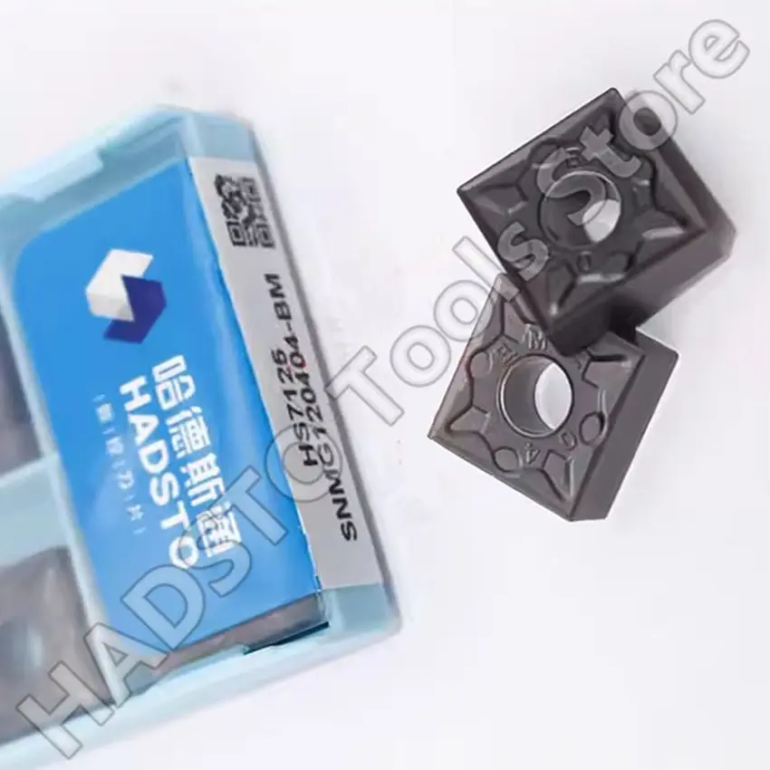 

SNMG120404-BM HS7125 SNMG120404 SNMG431 HADSTO CNC blade carbide inserts Turning inserts 10pcs/box